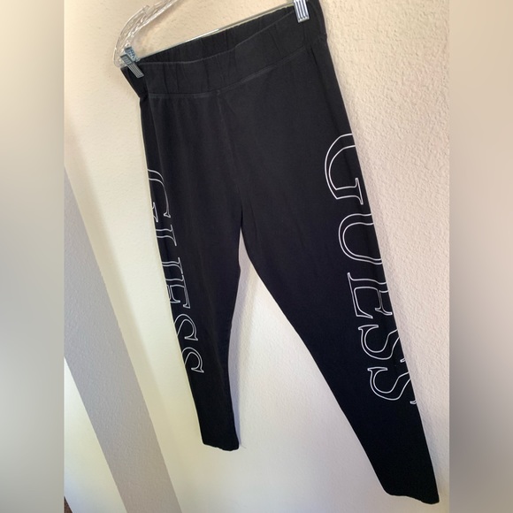 Guess Side Logo Black Leggings - Picture 3 of 11